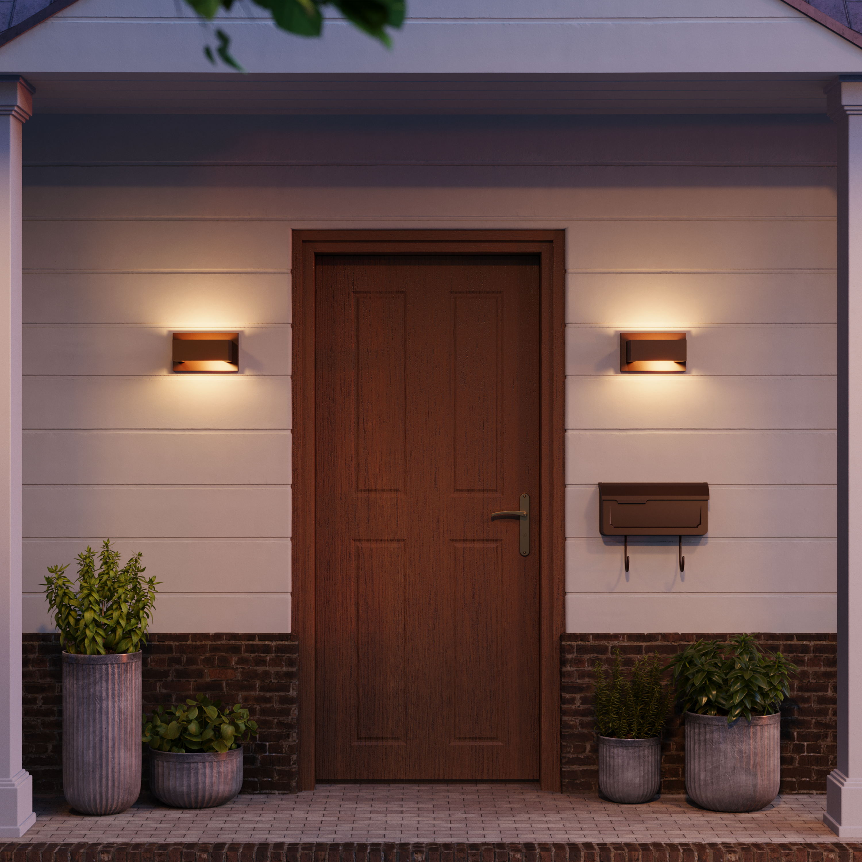 Tampa - Integrated LED wall light