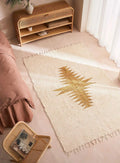 Handmade Organic Cotton Apache Rug | Tapis Apache en coton biologique fait à la main