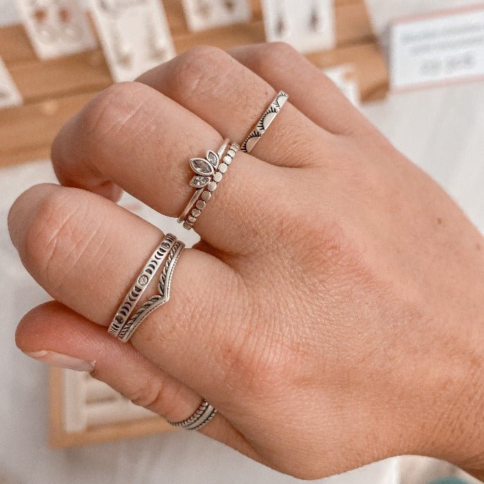 EDEN | sterling silver ring 925 | LUNAKI DESIGN