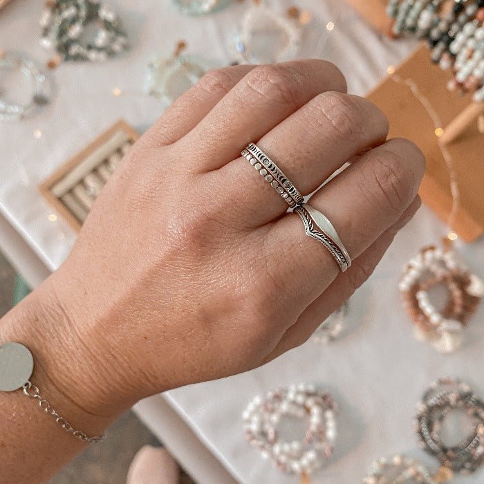 MOONPHASE ring | 925 Sterling | LUNAKI DESIGN