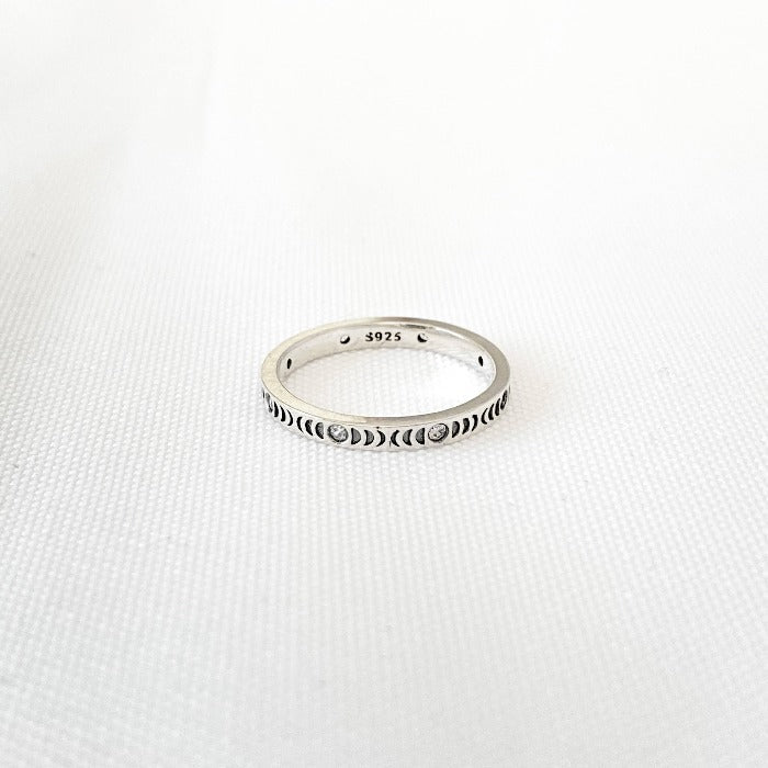 MOONPHASE ring | 925 Sterling | LUNAKI DESIGN