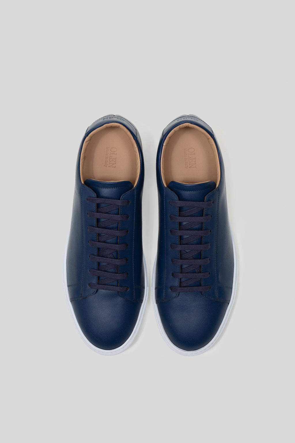 Royal Blue Calfskin Città Sneaker | M