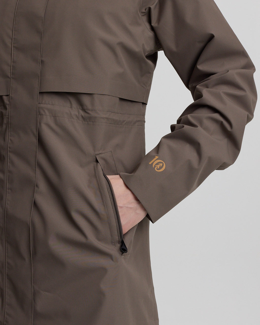 Nimbus Long Rain Jacket | Tentree