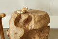 Erosion Side Table - vintage teak
