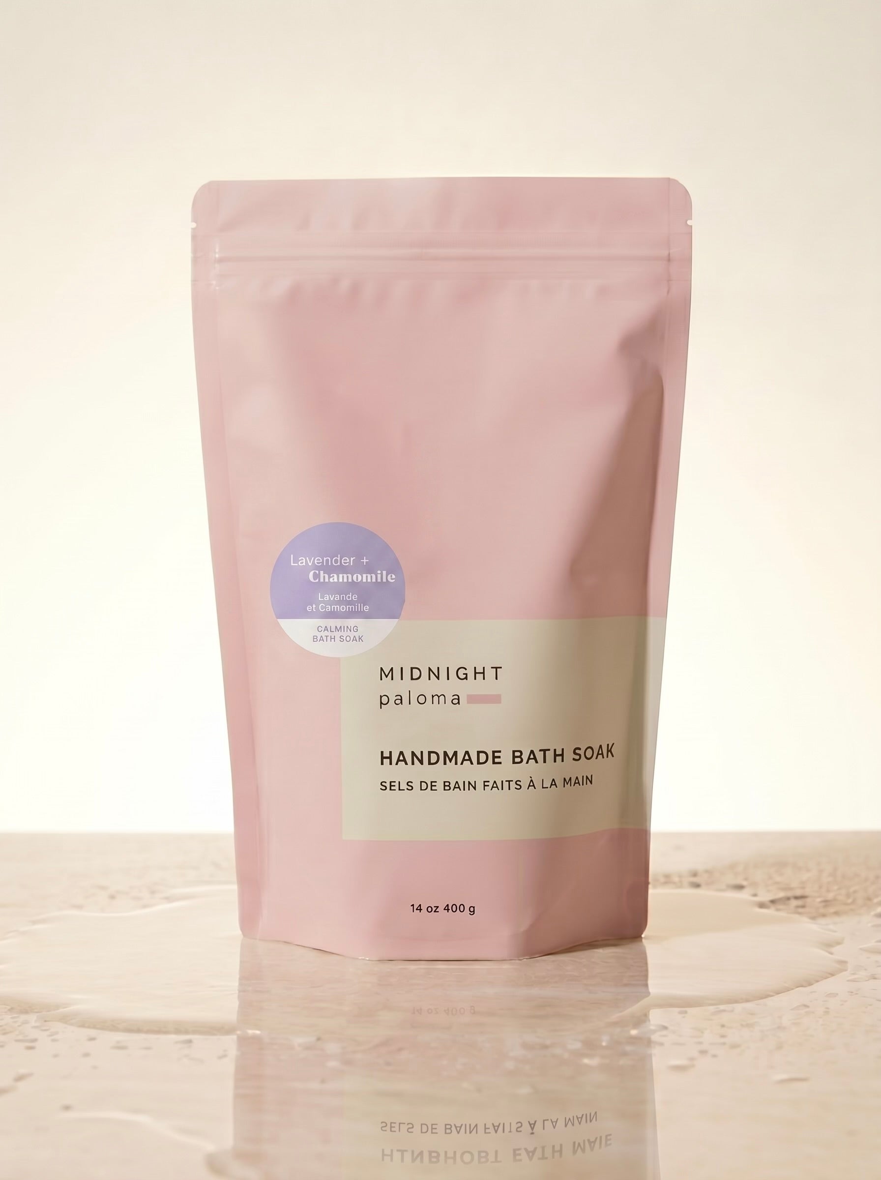 Lavender + Chamomile Calming Bath Soak | Midnight Paloma