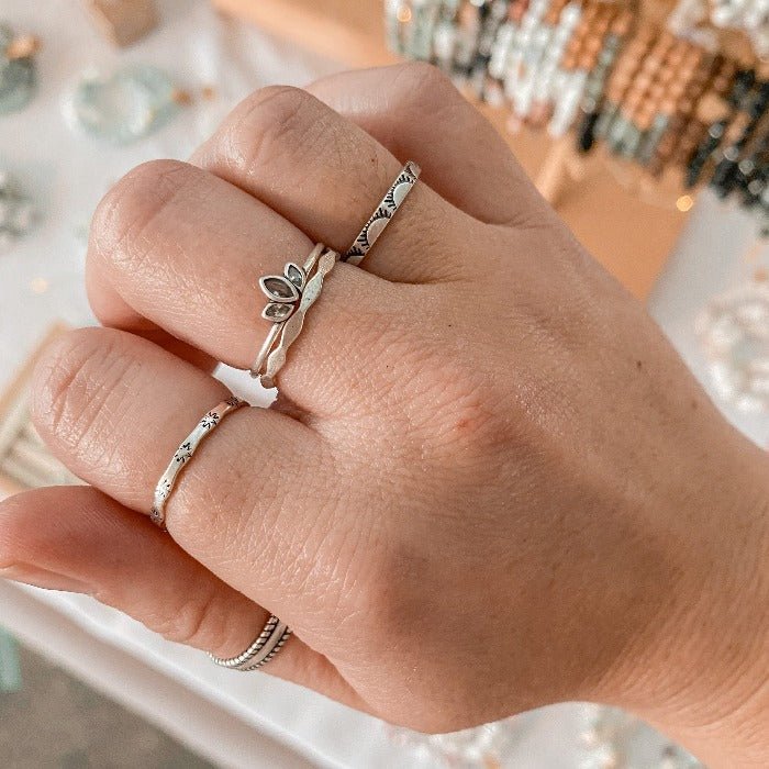 AUBE ring | 925 sterling silver | LUNAKI DESIGN