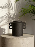 Hercules Vase - Antique Black | Vase Hercules - Noir antique